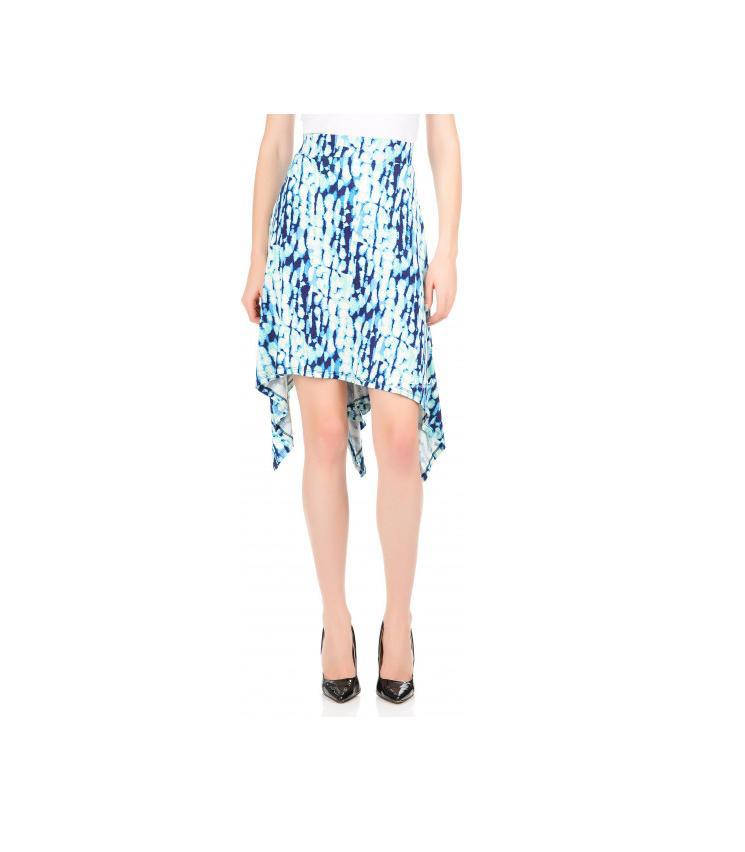 

Юбка летняя женская 4 угла C&A (размер XL) бело-синяя, Разные цвета