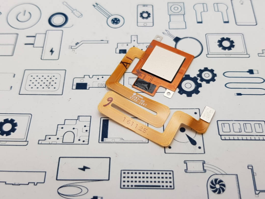 

Сканер отпечатка Xiaomi Redmi 4 золото сервисный оригинал с разборки