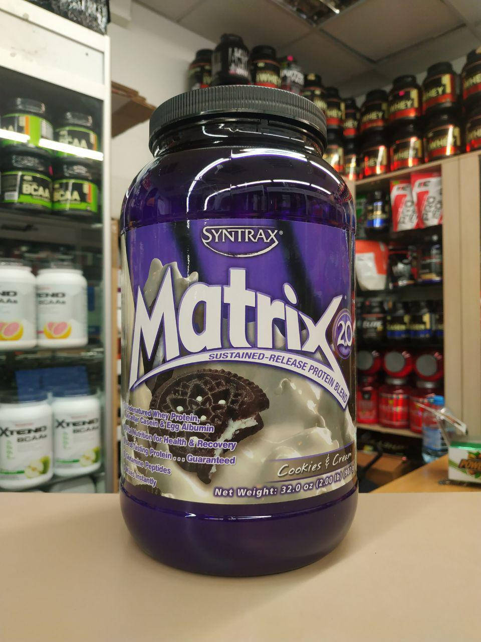 

Комплексный протеин Syntrax Matrix 2.0 908 грамм Самый вкусный матрикс Milk Chocolate