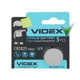 

Батарейка VIDEX CR2025 3V