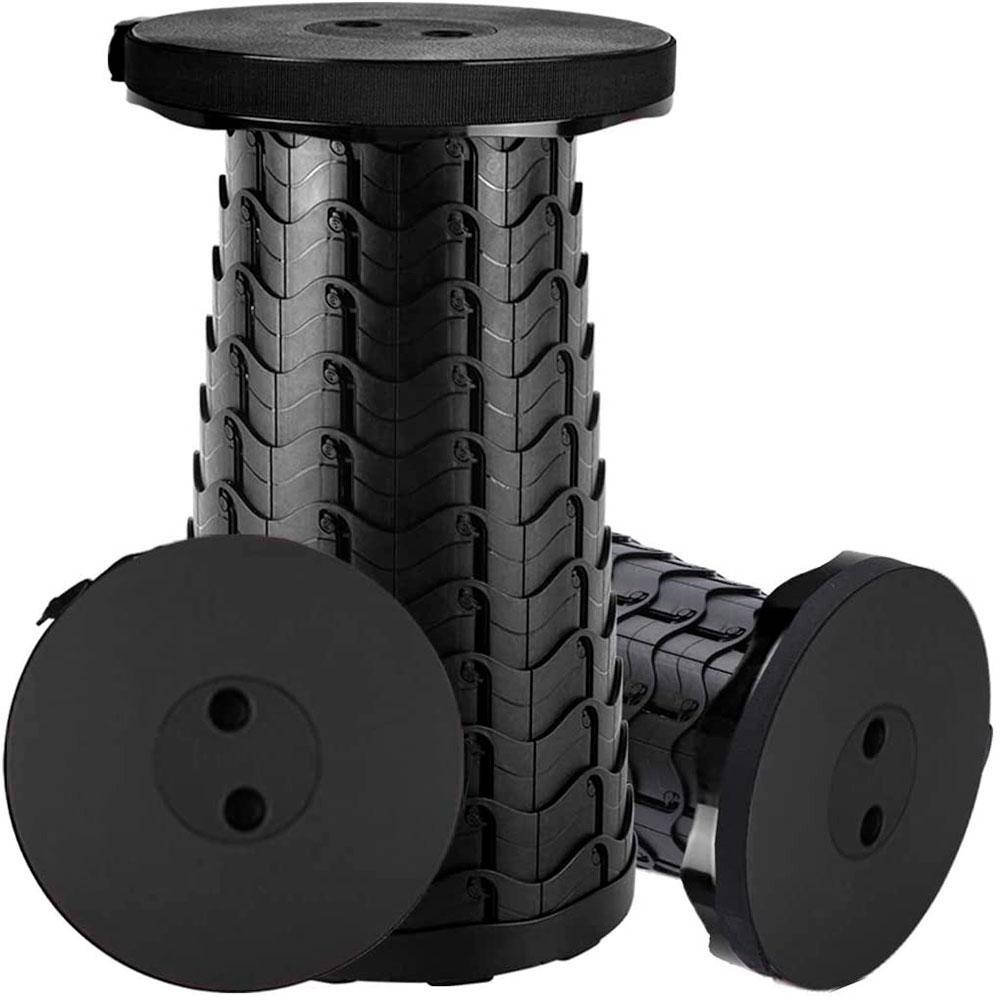 

Складной стул Telescopic stool / Раскладной телескопический стул Чёрный
