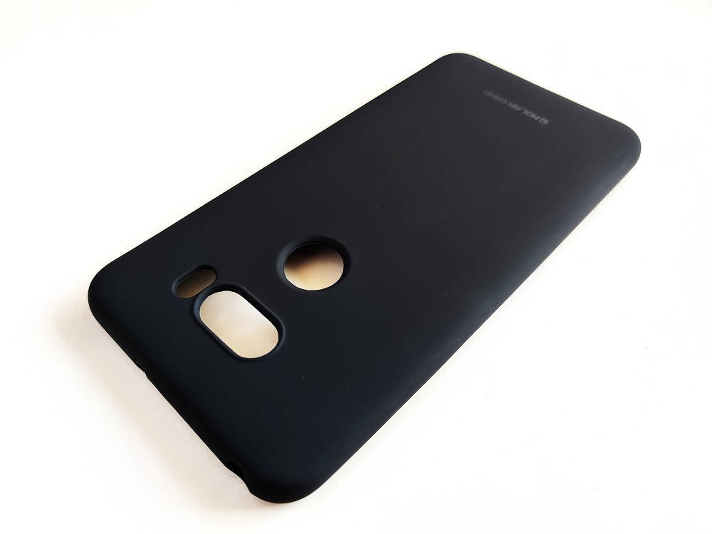 

Тонкий матовый чехол для LG V30 Черный