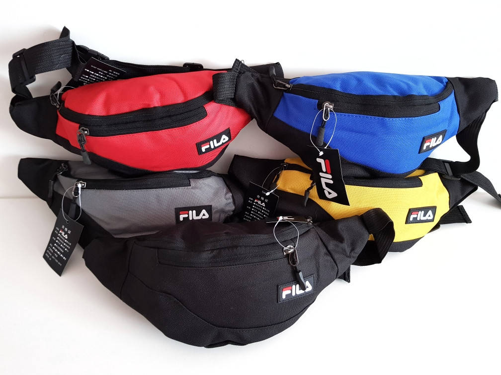 

Стильные бананки FILA, Хит сезона! Вместительные, подходят как парню так и девушке., Разные цвета