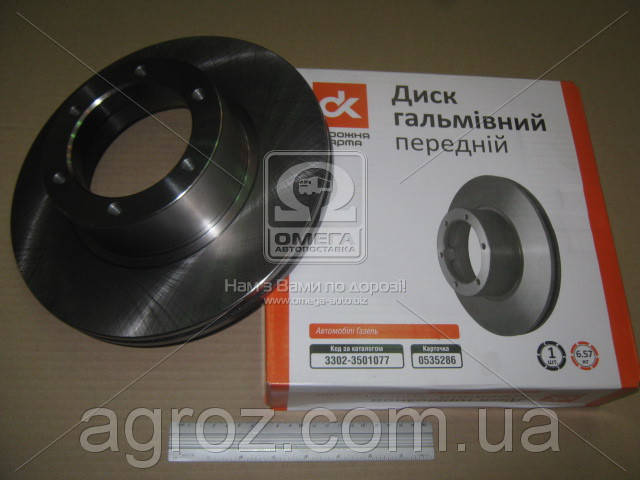 

Диск тормозной Газель 3302 передний d=100мм 3302-3501078