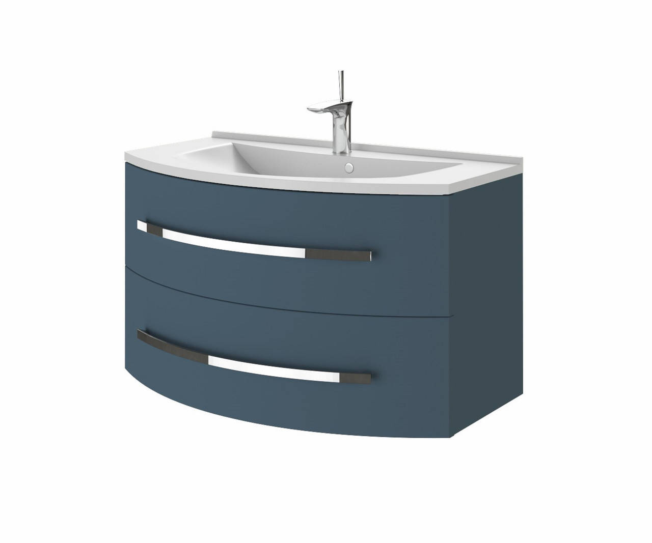 

Тумба с умывальником BOTTICELLI Vanessa Vn-90 индиго синяя