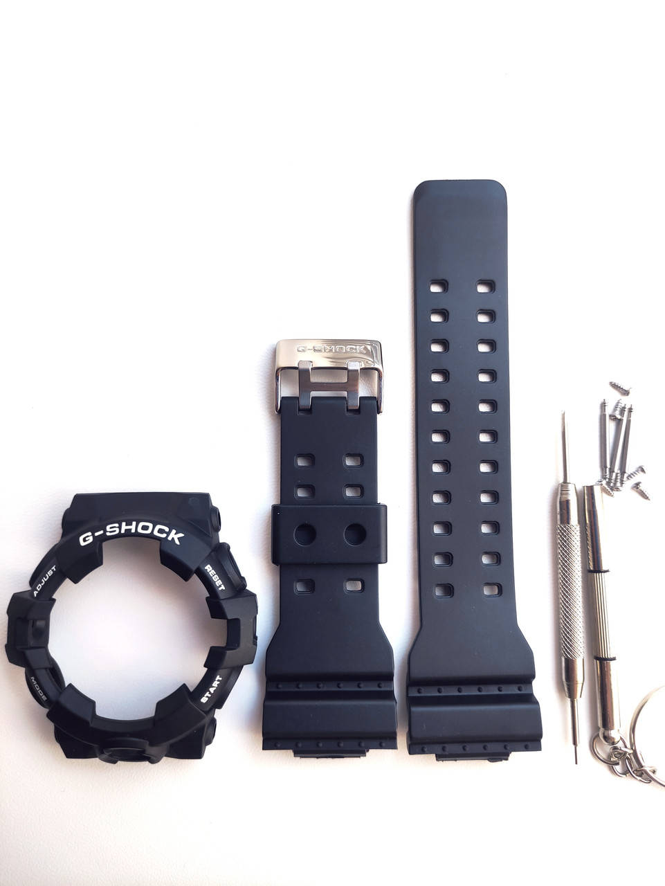 

Ремешок, безель (рант) для часов Casio G-SHOCK GA-700 / 710 / 735/ Черный