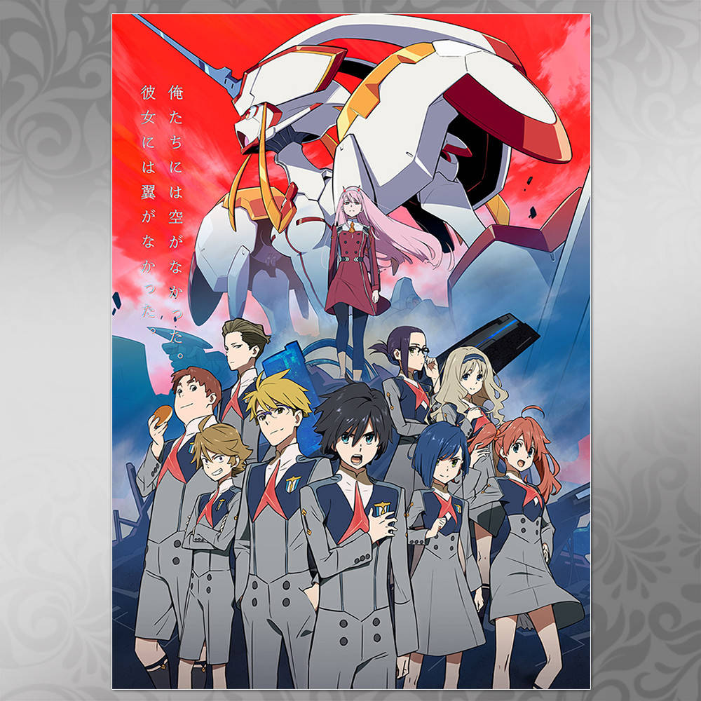 

Плакат Аниме Darling In Franxx 004