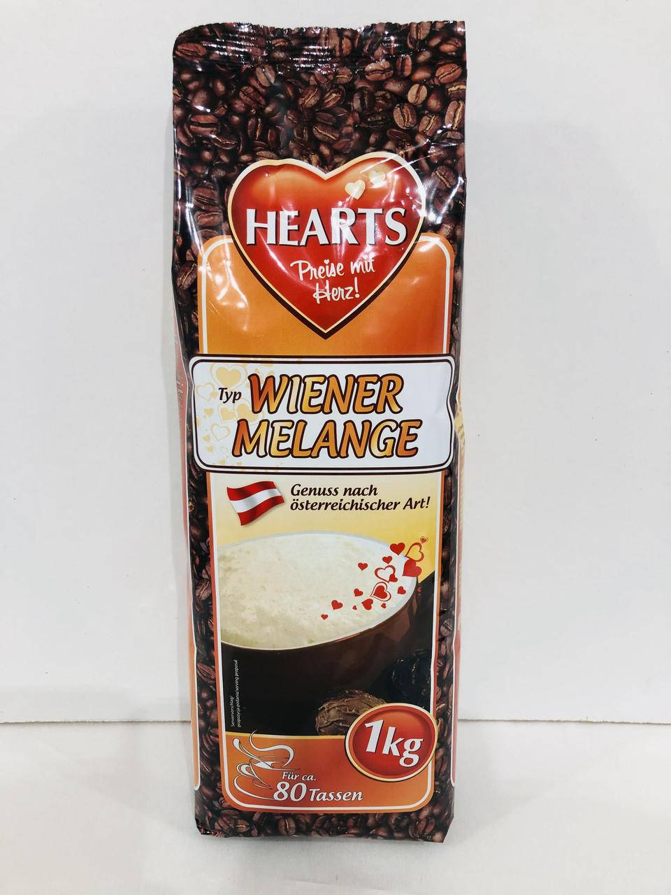

Капучіно Hearts Wiener Melange 1кг (оригінал)