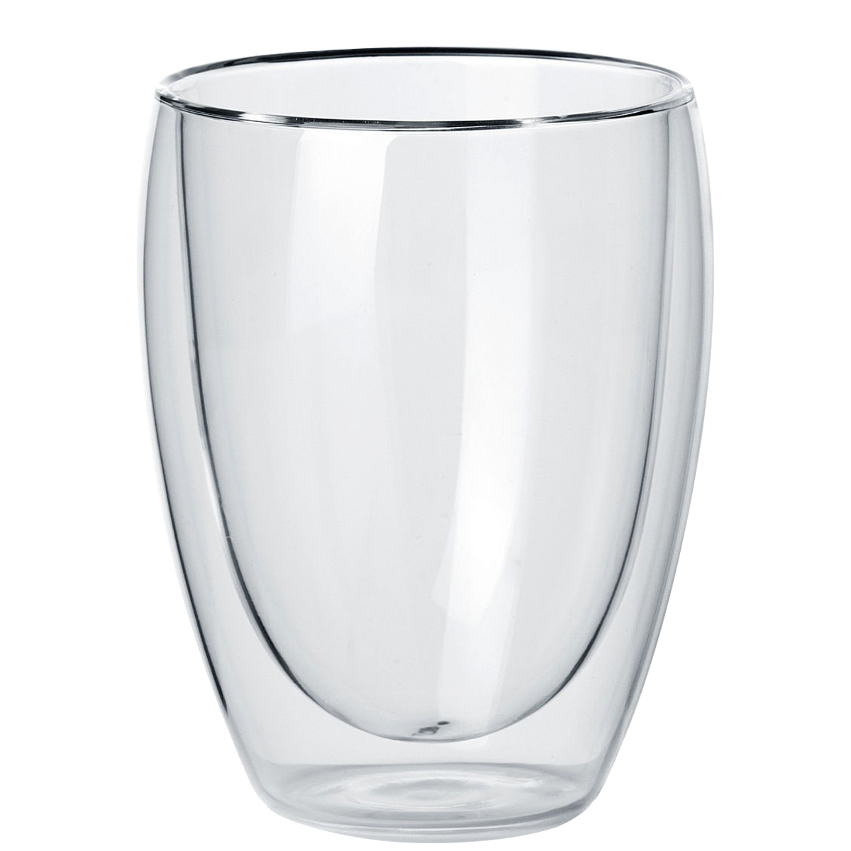 

Стеклянный стакан с двойными стенками "Гейша" 400 мл, Прозрачный