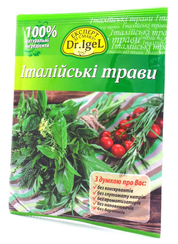 

Приправа Итальянские травы Dr.Igel 10г