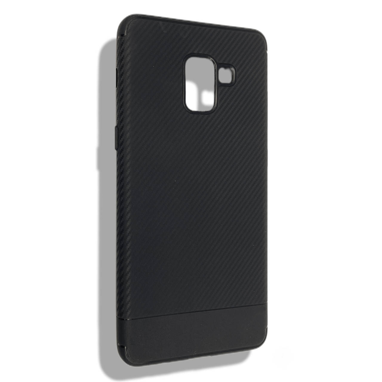 

Чехол-накладка DK-Case силикон South Carbon для Samsung A8 (black), Черный