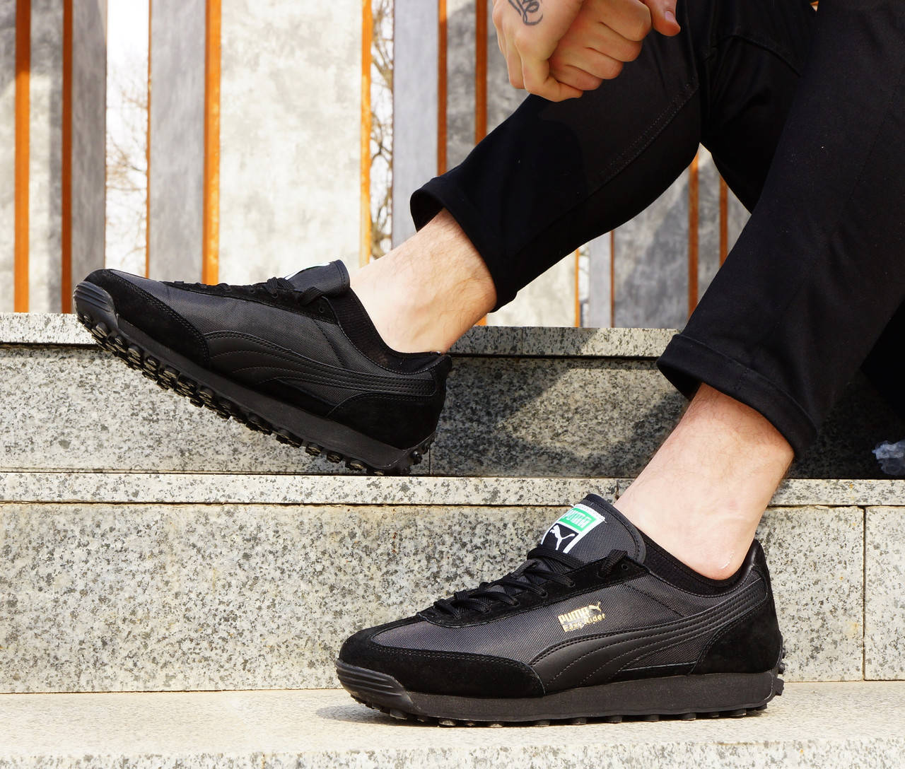 

Мужские кроссовки Puma Easy Rider черные, Черный