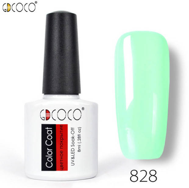 

Гель-лак GDCOCO 8 мл, №828 (нежно салатовый)