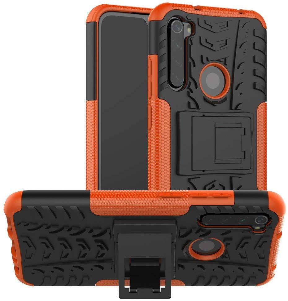 

Защитный чехол Xiaomi Redmi Note 8T (бронированный бампер) Оранжевый