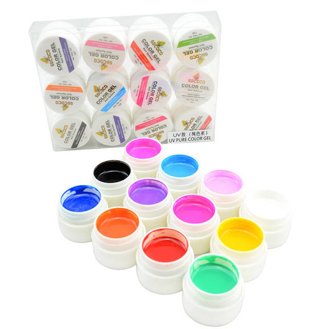 

Набор гель-красок Coco Color Gel 12 шт ,5 мл