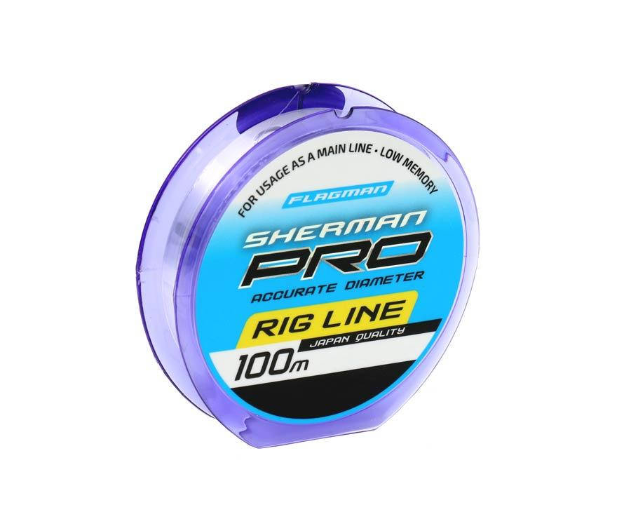 

Леска Flagman Sherman Pro Rig Line 100м 0.148мм
