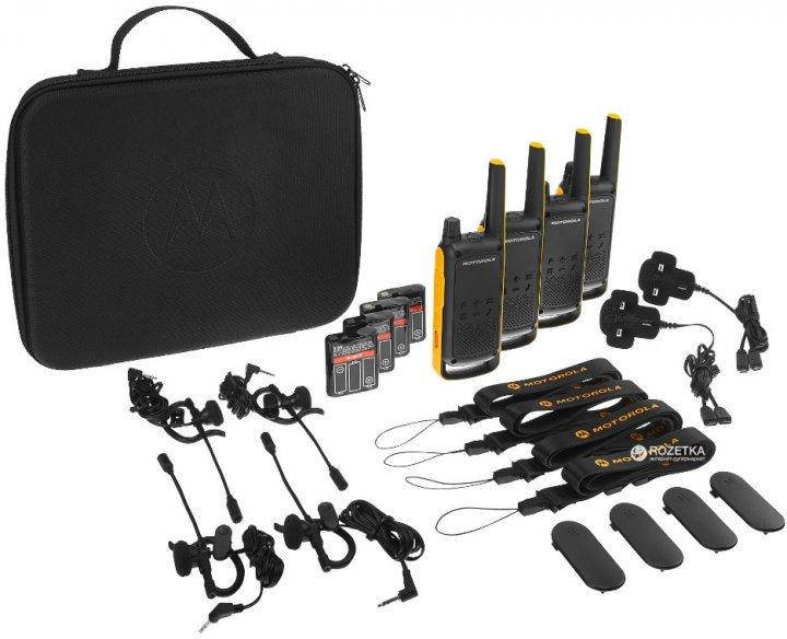 

Рация портативная Motorola Talkabout T82 Extreme Quad Pack 4 штуки