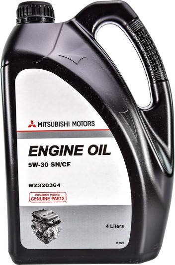 

Моторное масло Mitsubishi Engine Oil 5W-30 4л (MZ320364) ORG MZ320364