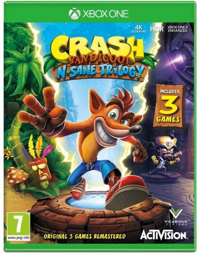 

Crash Bandicoot N. Sane Trilogy (Ключ Xbox) Регион Аргентина