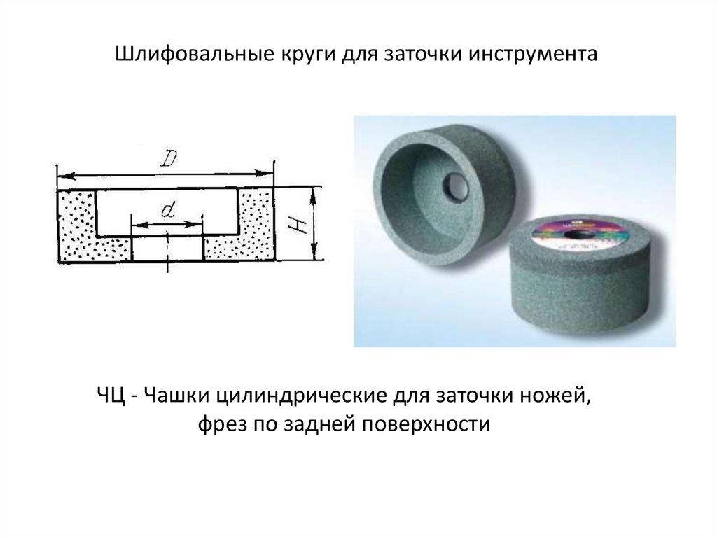 

Круг шлифовальный на керамической связке профиль чашка цилиндрическая ЧЦ-6, 64 С (150х80х32) 25СМ