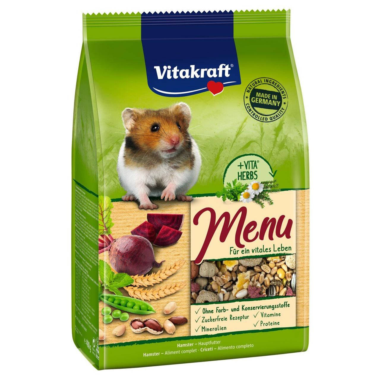 

Vitakraft Menu Vital 400 г корм для хомяка