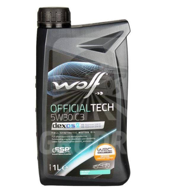 

Масло моторне Wolf 5w30 C3 (1L) синтетика 8308017