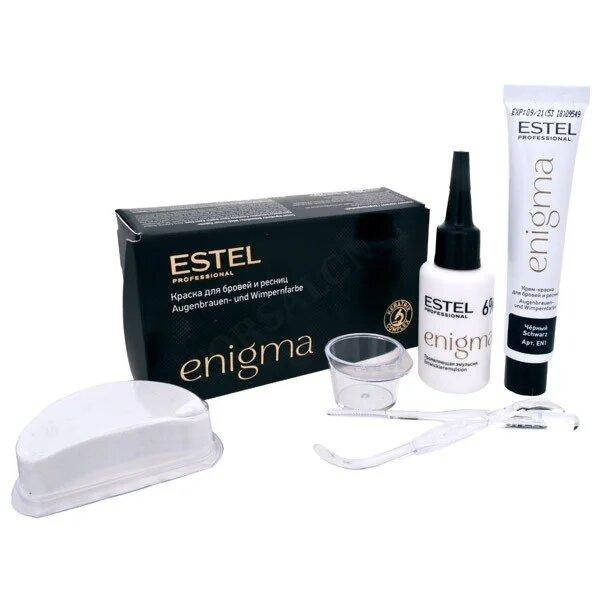 

Enigma. Краска для бровей и ресниц в наборе.