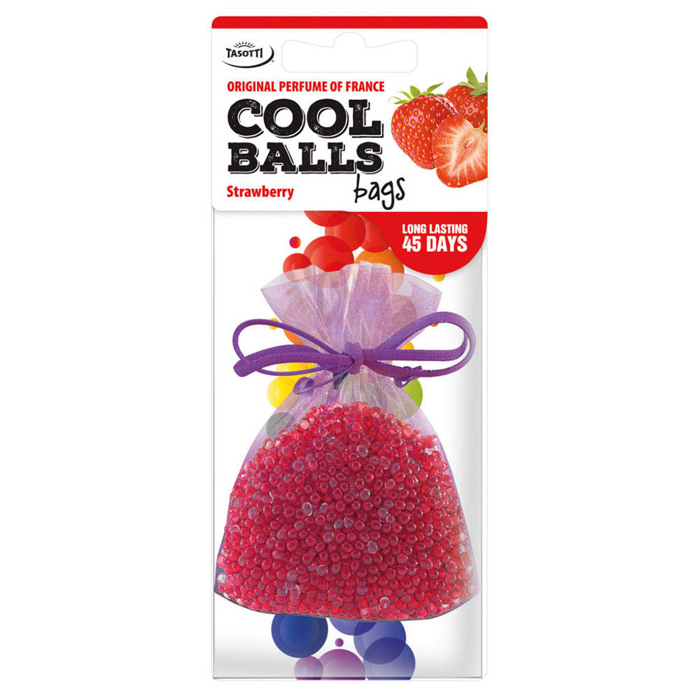 

Ароматизатор мешочек Tasotti Cool Balls Bags Strawberry (Клубника) 25g