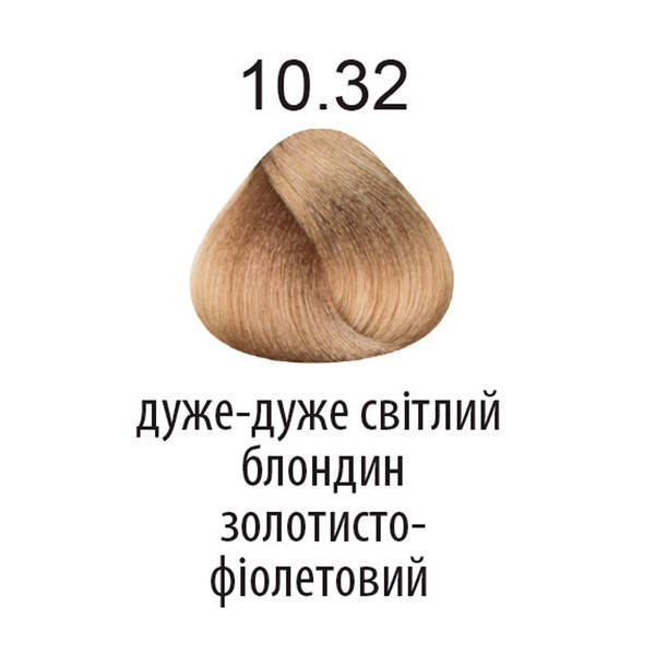 

Краска для волос KAARAL 360 Professional Haircolor 100 мл 10.32 очень светлый блондин золотисто-фиолетовый
