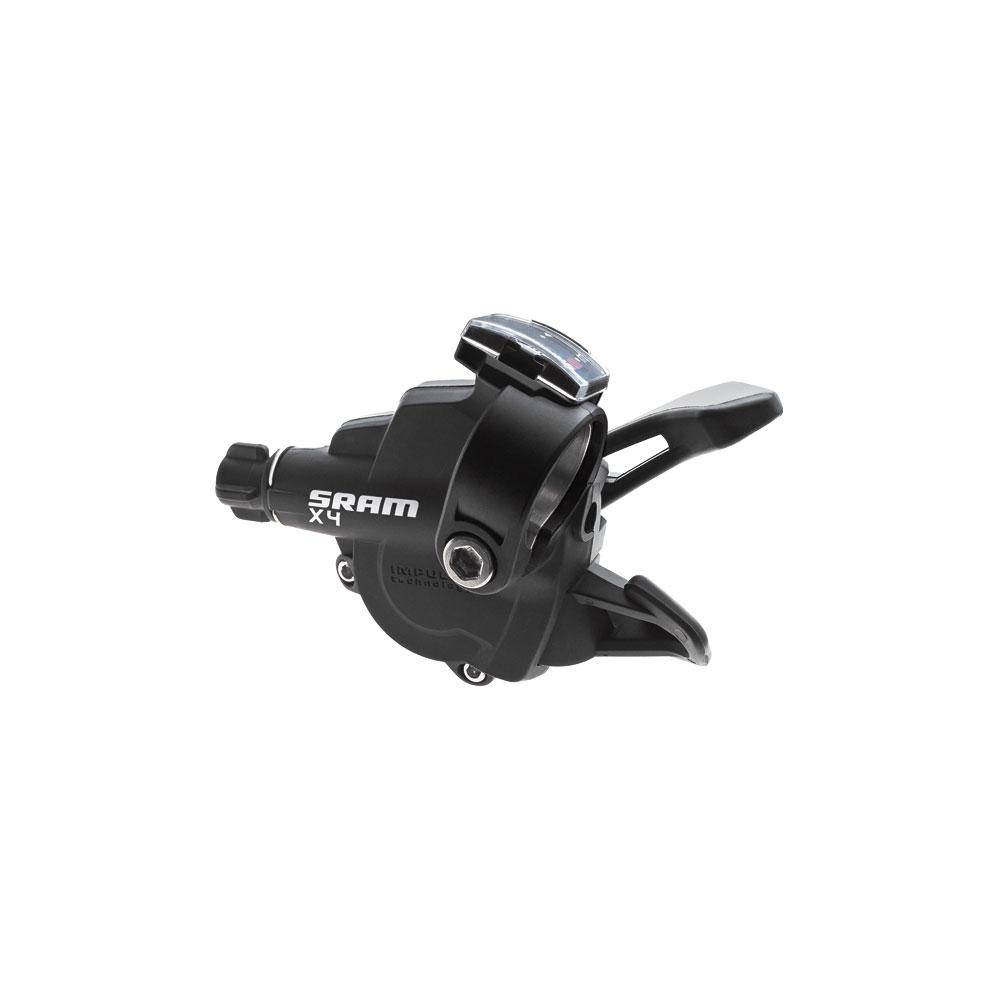 

Манетка SRAM X4 Trigger права 8 швидкостей чорний