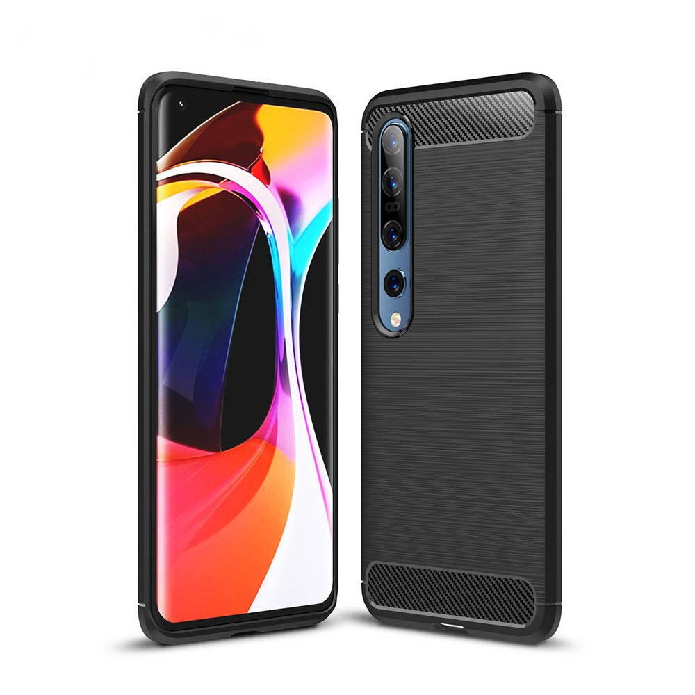 

TPU чехол накладка Urban для Xiaomi Mi 10 (3 цвета) черный