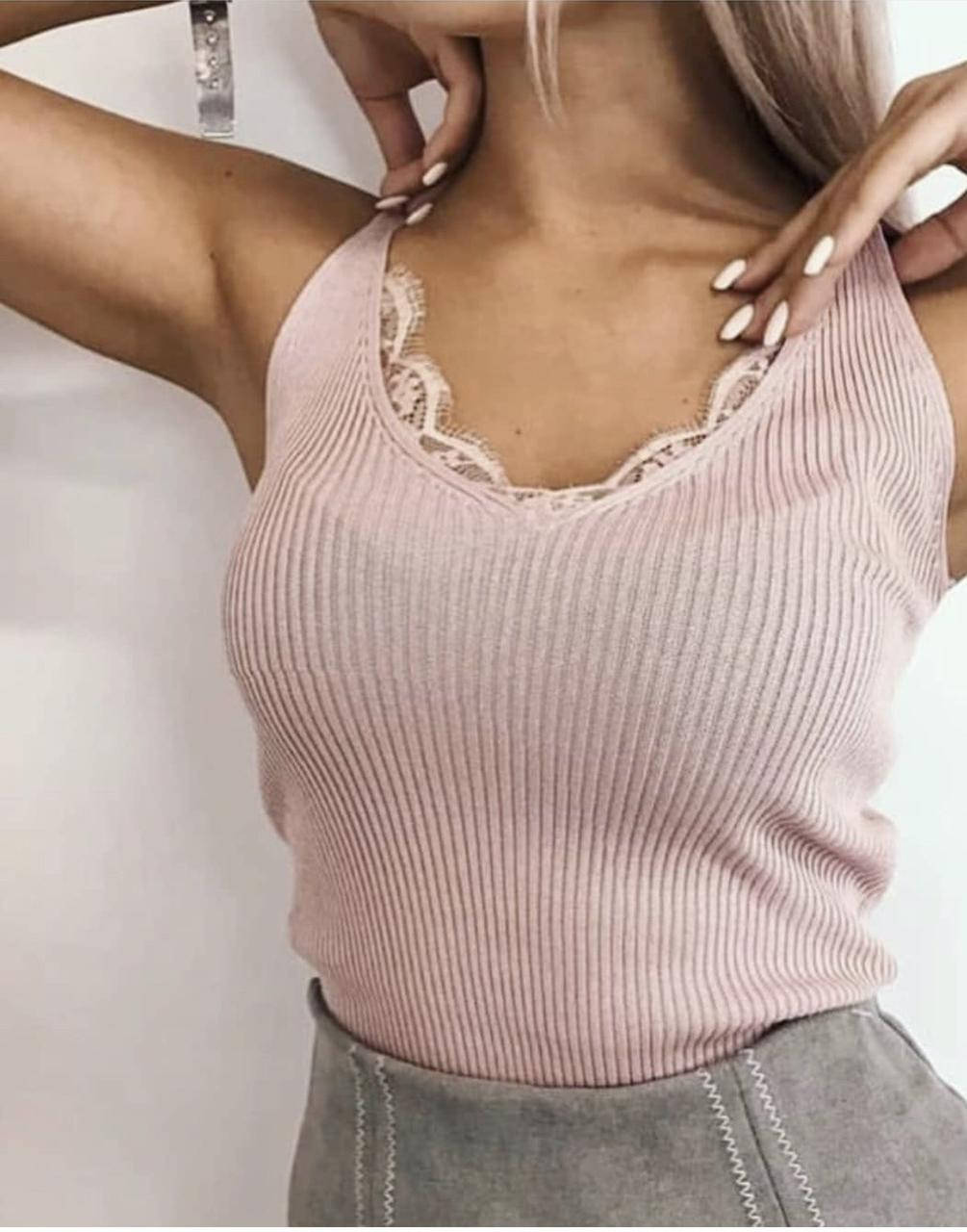 

Женственная майка с гипюром 42-44 (в расцветках), Белый