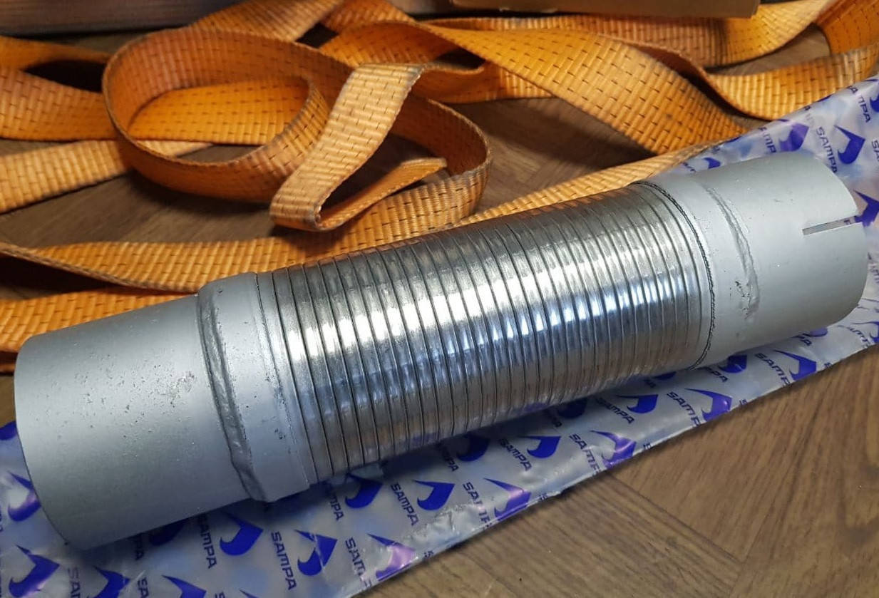 

Гофра выхлопная MERCEDES ATEGO гофра выхлопа МАЕРСЕДЕС АТЕГО оцинкованная 90mm