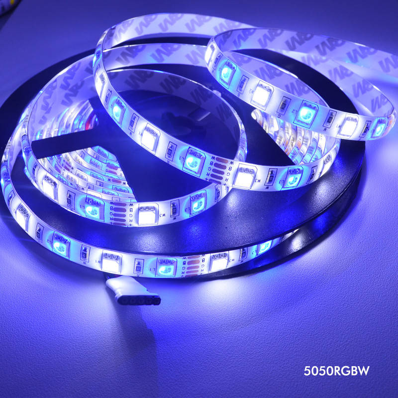

Светодиодная лента SMD 5050 RGBW (RGB+белый) 60LED/m IP20