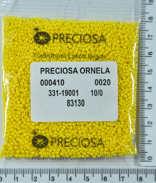 

Бисер PRECIOSA №10/0 натурал №83130 пакет 50 грамм уп=1пакет