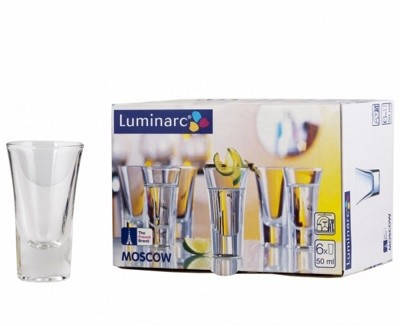 

Стопка Luminarc Москва 50мл 6шт (H5067)