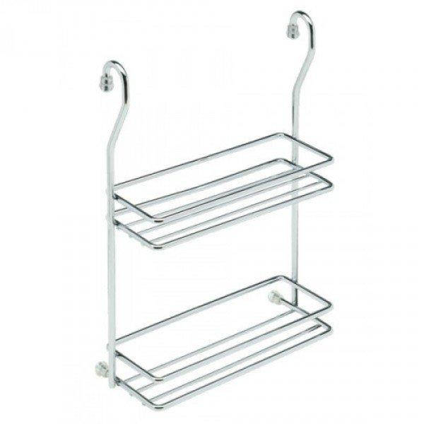 

Полка для специй к рейлингу d=16 двойная GIFF хром