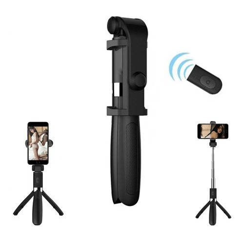 

Монопод селфи палка штатив 3в1, 24-65см, Bluetooth, пульт ДУ, L01S