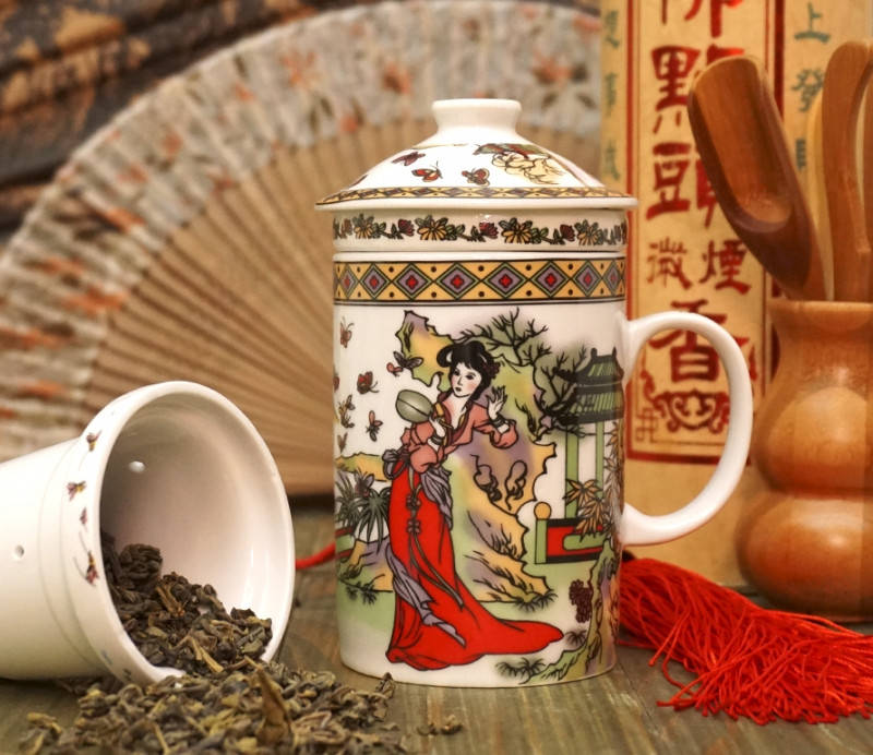 

Кружка "Девушка" заварник, Белый