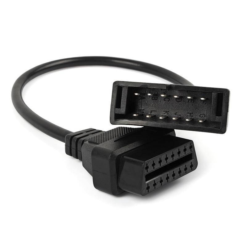 

Переходник GM 12pin на OBD2 16pin elm327 (Daewoo Lanos Sens ВАЗ, ЗАЗ)