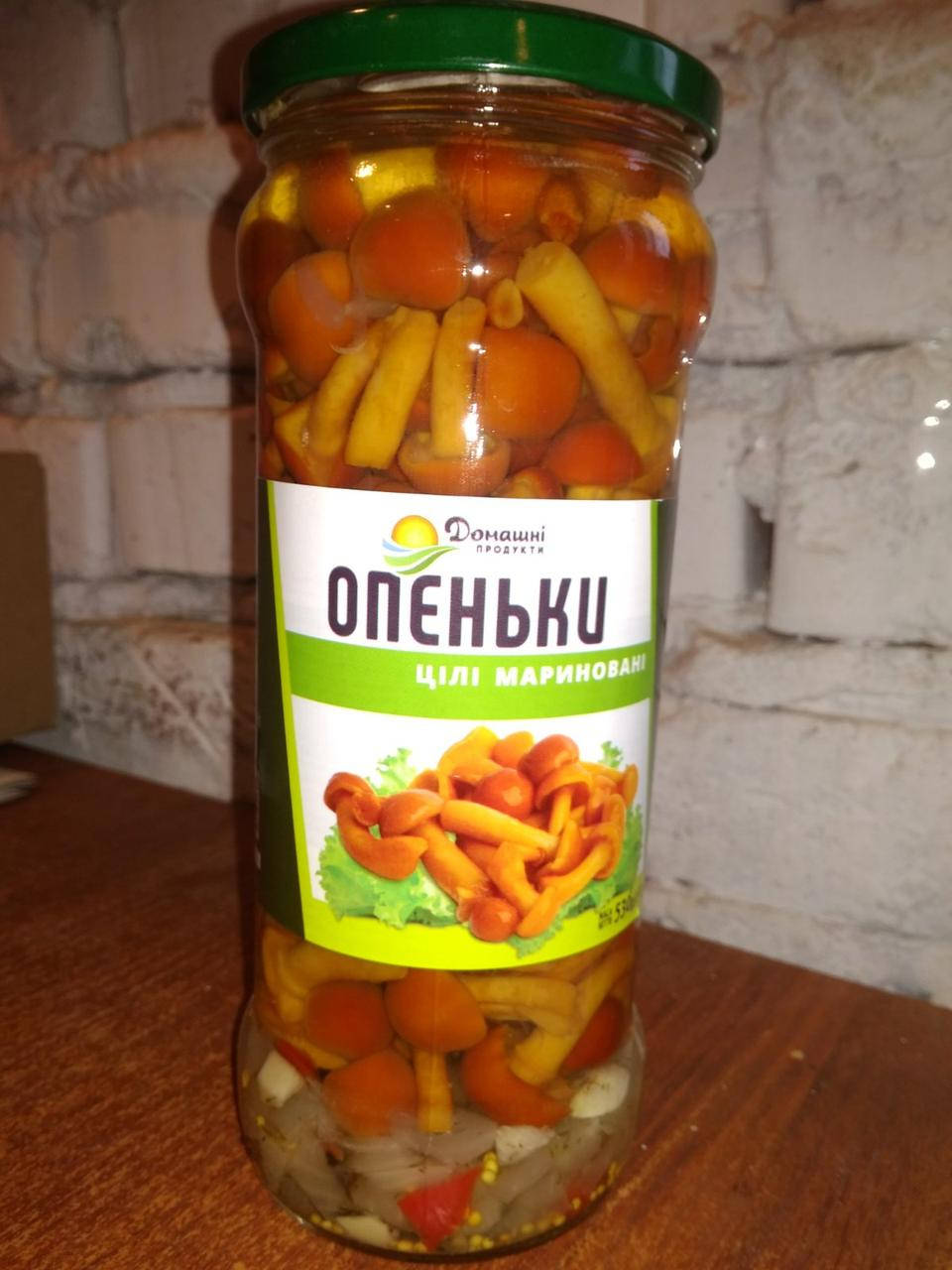 

Опята маринованные Домашние продукты , 580 мл