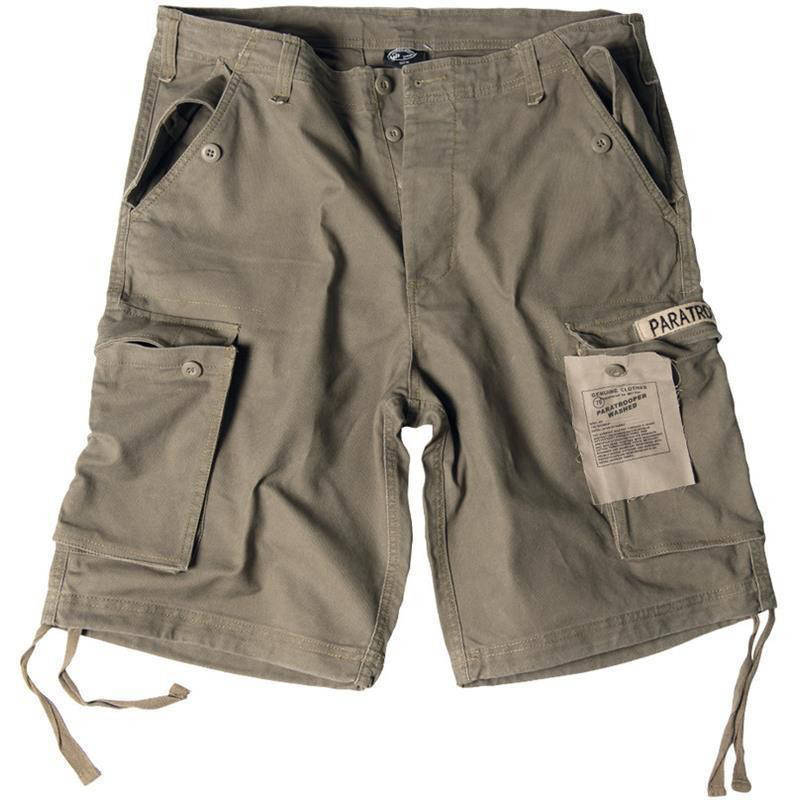 

Шорты PARATROOPER SHORTS PREWASH oliv, Оливковый