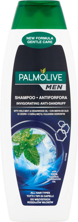 

Шампунь PALMOLIVE 380мл для чоловіків м'ята та кедрова олія