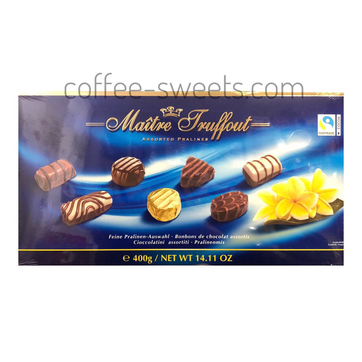 

Конфеты Maitre Truffout Assorted Pralines 400 гр