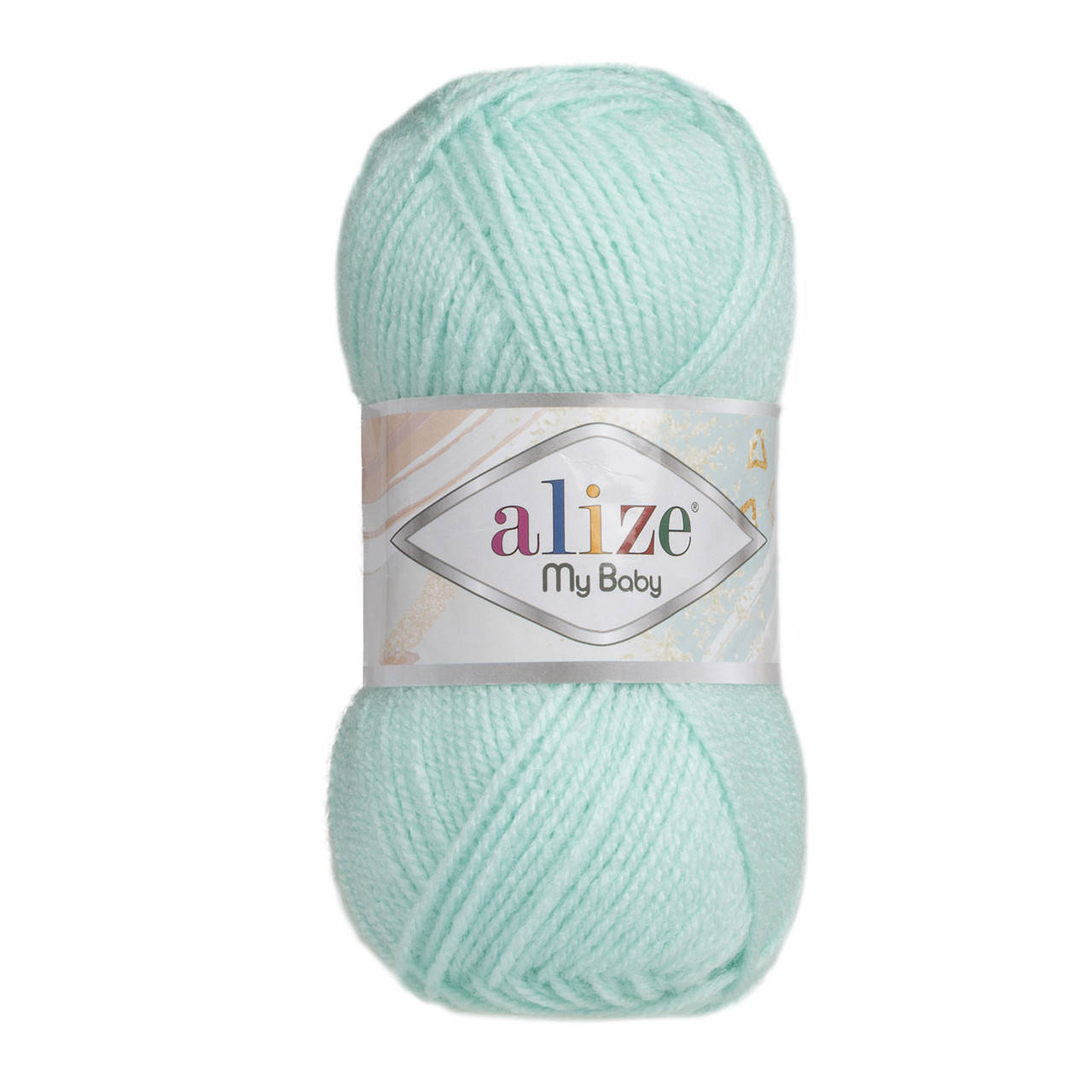 

Alize My Baby № 189 светло-бирюзовый (Ализе Май Беби) (Акриловая пряжа, нитки для вязания)