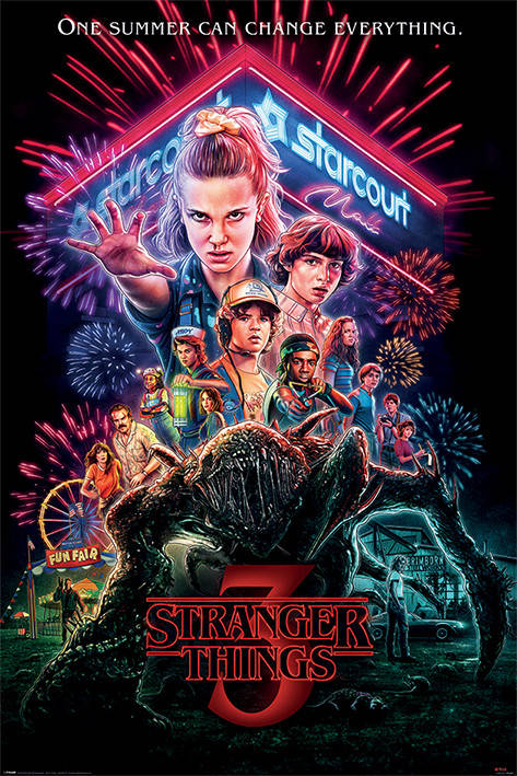 

Постер плакат "Очень Странные Дела (Лето 85) / Stranger Things (Summer of 85)" (ps-001450)