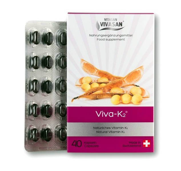 

Вива К-2 (в капсулах) / Viva-K2, Naturel Vitamine K2, для костной системы