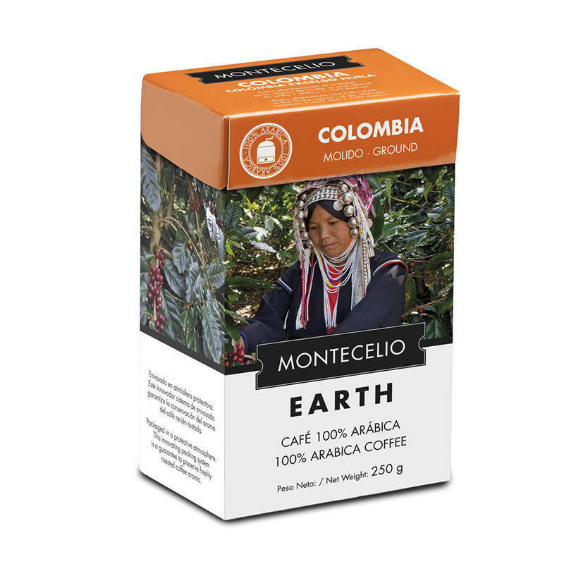 

Кофе Montecelio Арабика Колумбия Эксельсо молотый 250г
