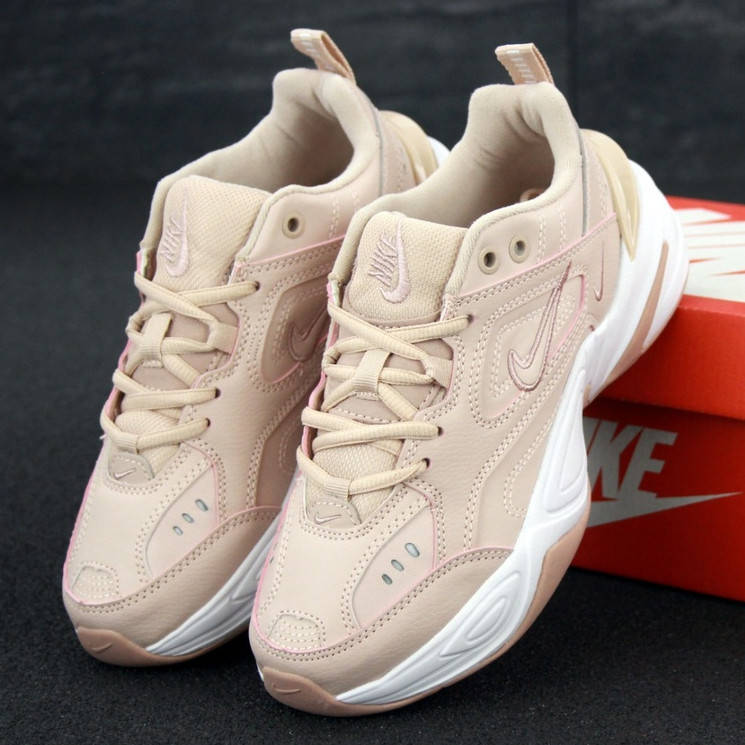 

Женские кроссовки в стиле M2K Tekno, бежевый, Вьетнам