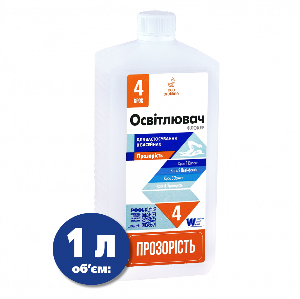 

Коагулянт жидкий для бассейна Window World Water 1 л